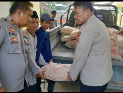 Pasca Kebakaran, Kepedulian Kapolres Lebak Berikan Bantuan ke Ponpes Khojanahturohman Al Idrus