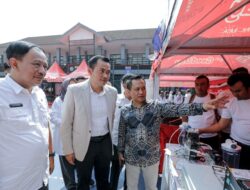 Wahyu Mijaya Hadiri Job Fair di SMKN 4 Bandung