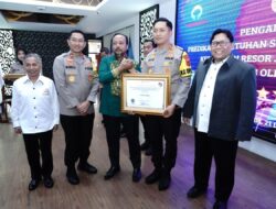 Kapolres Bogor Mendapatkan Penghargaan Terhadap Kepatutan Pelayanan Publik Oleh Ombudsman RI