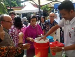 Kemeriahan SMK ICB Kota Bandung Menggelar Bazar Wirausaha dan Sembako Murah