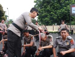 *Kapolres Bogor Lantik Personil Polres Bogor Melalui Upacara Korp Raport Kenaikan Pangkat TMT 01 Januari 2024*