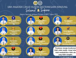 11 Siswa SMA Angkasa Lanud Husein Sastranegara Bandung Lolos SNBP 2024