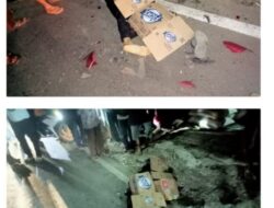 Polsek Tanjungsari Bersama Unit Laka Lantas Tangani Kecelakaan Lalulintas Satu Orang Meninggal Dunia di TKPa