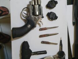 Polsek Kemang Berhasil Mengamankan Pelaku Pencurian Kendaraan Bermotor Dengan Menakuti Korbannya Dengan Pistol Mainan