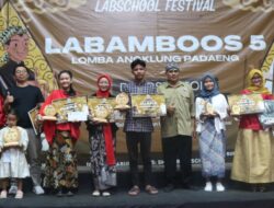 SMP Labschool UPI Bandung Menggelar Lomba Angklung Padaeng yang ke 5, di Ikuti Para Peserta Dari Berbagai Kota