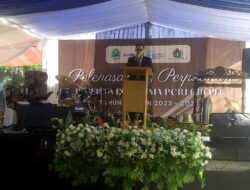 Pelepasan Siswa-Siswi kelas XII SMA PGRI Cibatu Kabupaten Garut Berlangsung Meriah