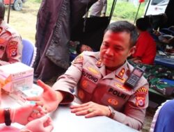 May Day, Kapolres Lebak ikuti Kegiatan Donor darah SPN Lebak dalam rangka Hari Buruh Internasional