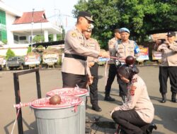 Kapolres Bogor Pimpin Langsung Upacara Korps Rapot Kenaikan Pangkat TMT 1 Juli 2024 Personil Polres Bogor