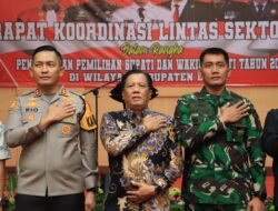 Rapat Kordinasi Dalam Rangka Antisipasi Kontijensi Pengamanan Pilkada Mantap Praja 2024