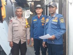Adanya Korban Ledakan Tabung Gas 12 Kg, Polsek Ciomas Cek Lokasi TKP
