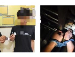 2 Orang Laki-laki Yang Hendak Mengambil Tempelan Shabu-Shabu Diamankan Polsek Kemang