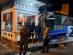 Sinergitas TNI Polri Dalam Cipta Kondisi Malam Hari di Wilayah Hukum Polsek Ciampea