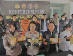 Ungkap Peredaran Narkoba Sat Narkoba Polres Bogor Berhasil Menyita Sabu Senilai 7 Milyar Rupiah