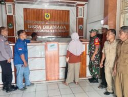 Sinergitas TNI Polri Wilayah Polsek Dramaga Ciptakan Desa Aman dan Nyaman