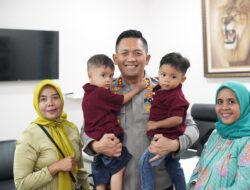 Kapolres Bogor Menerima Silaturahmi dari Keluarga Bayi Yang Viral Tertukar di Medsos