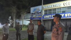 Antisipasi sahur on The Road, Polsek Cibungbulang Giat Patroli Gabungan TNI Polri Satpol-PP Menyisir Lokasi Diduga Sebagai Tempat Balapan Liar dan Tawuran