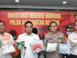 Ditresnarkoba Polda Kalimantan Selatan Bongkar Jaringan Narkoba Terafiliasi Fredy Pratama