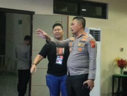 Kapolres Bogor Tinjau Langsung Pengamanan Pertandingan Sepak Bola BRI Liga1 di Stadion Pakansari Bogor