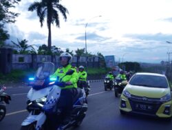 Kapolres Bogor Rio Wahyu Anggoro Pantau Arus Libur Panjang Jalur Puncak dan Tinjau Pos pol Gadog