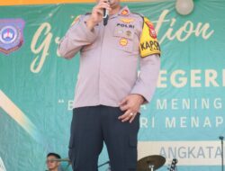 Kapolsek Ciawi AKP Dede Lesmana Jaya Hadiri Acara Perpisahan dan Kelulusan Siswa Siswi SMPN 1 Ciawi