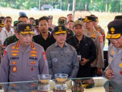 Jelang Panen Raya Agung, Kapolri Turun Langsung Cek Lokasi Ke Kalbar