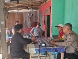 Bhabinkamtibmas Polsek Klapanunggal Desa Nambo Ajak Warga Desa Untuk Bersinergi Jaga Kamtibmas