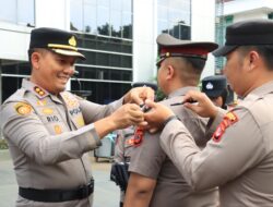 Kapolres Bogor Pimpin Langsung Upacara Kenaikan Pangkat TMT 1 Juli 2025, Sebanyak 98 Personel Naik Pangkat