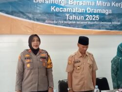 Kapolsek Dramaga Hadiri Giat Sosialisasi Program Kerja PKK Bersama Mitra Kerja Tingkat Kecamatan Dramaga Tahun 2025