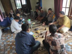 Bhabinkamtibmas Polsek Ciawi Sambangi Warga Bojong Murni Berikan Himbauan Kamtibmas