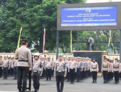 Tertib Berlalulintas Demi Terwujudnya Indonesia Emas,Kapolres Bogor Pimpin Langsung Apel Pasukan Operasi Patuh Lodaya 2025