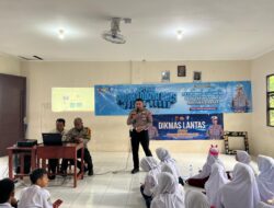 Dalam Masa Pengenalan Lingkungan Sekolah, Personil Polsek Babakan Madang Berikan Sosialisasi Serta Penyuluhan Hukum