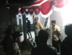 Giat  Apel Gabungan KRYD Bersama Polsek Sukawening  di Wilayah Desa Persiapan Sagara Inten