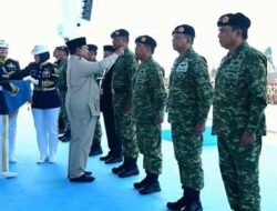Presiden Prabowo Subianto Lantik 3 Panglima Tempur TNI