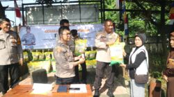 Polsek Ciawi Adakan Kegiatan Gerakan Pangan Murah Untuk Ringankan Beban Masyarakat