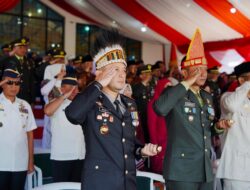 Upacara Peringatan hari Kemerdekaan RI Ke-80 di Tingkat Kabupaten Bogor di Hadiri Oleh Kapolres Bogor dan Forkopimda