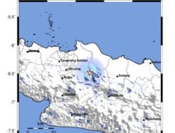 Gempabumi Tektonik Berkekuatan M=3,2. Episenter Kembali Guncang Wilayah Kabupaten Bekasi, Jawa Barat dan Sekitarnya