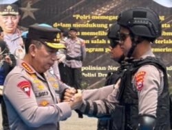 87 Personel Tim Patroli Maung Presisi Banten Diresmikan Kapolri Jend. Listyo Sigit Prabowo