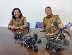 Pengrajin Cilegon Sulap Limbah logam Jadi Karya Seni Bernilai Jual Tinggi