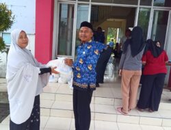 Ratusan Sembako dari PT Salago Untuk Warga Kurang Mampu di Kelurahan Tegalratu