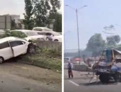 Kecelakaan Beruntun di Tol Purbaleunyi, Sopir Derek Luka Berat