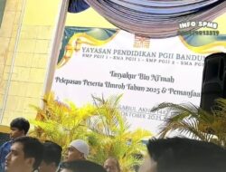 Tasyakur Bin Ni’mah, Reward Umroh & Peresmian Gedung Baru SMA PGII 1 Bandung