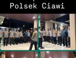 Apel Patroli KRYD Polsek Ciawi: Langkah Preventif Rawan Gangguan Kamtibmas