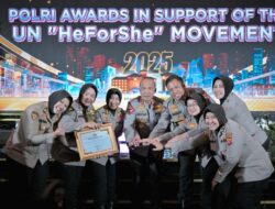 Polda Jabar Raih Penghargaan He For She: Momentum Tingkatkan Representasi Perempuan di Posisi Kunci