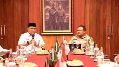 Bupati Rudy Susmanto Terima Kunjungan Wakapolda Jabar, Bahas Keamanan dan Pelayanan Publik