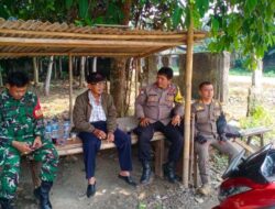 Polsek Kemang Laksanakan Sambang Warga, Dorong Kewaspadaan Saat Hujan Ekstrem dan Kamtibmas