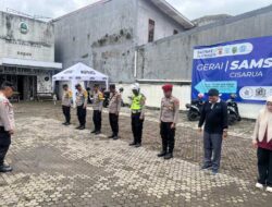 Pos Pam Cisarua Gelar Apel Kesiapsiagaan, Siap Jaga Kamtibmas Saat Operasi Lilin Lodaya 2025   