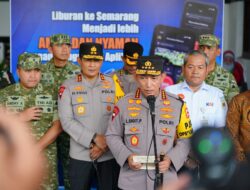 Kapolri Tekankan Kewaspadaan Cuaca Ekstrem dan Kesiapsiagaan Bencana di Jawa Tengah, Saat Tinjau Stasiun Tawang