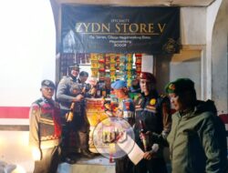 Polsek Megamendung Gelar Patroli KRYD Gabungan, Amankan 73 Botol Miras dan Himbau Remaja