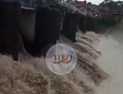 Kondisi Kali Ciliwung Pukul 09.00 WIB Aman, Jembatan Katulampa Bisa Dilalui Meskipun Hujan Sejak Malam