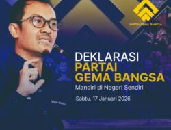 Partai Gema Bangsa Siap Bertarung: Desentralisasi Politik dan Dukungan Prabowo Jadi Agenda Utama